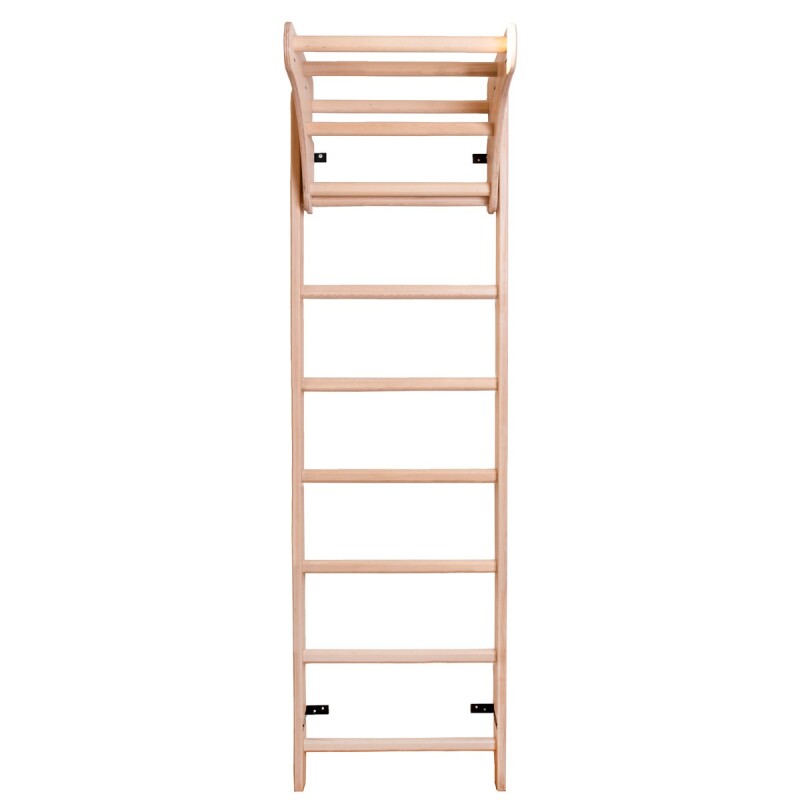 Wooden Swedish ladder RESTPRO® WOOD 230x65 cm with pull-up bar