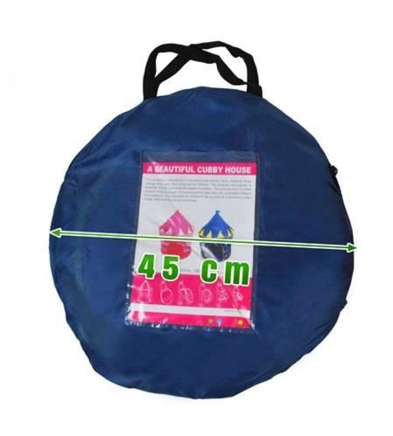 Tent for children – castle / palace, blue 105x105x135 cm