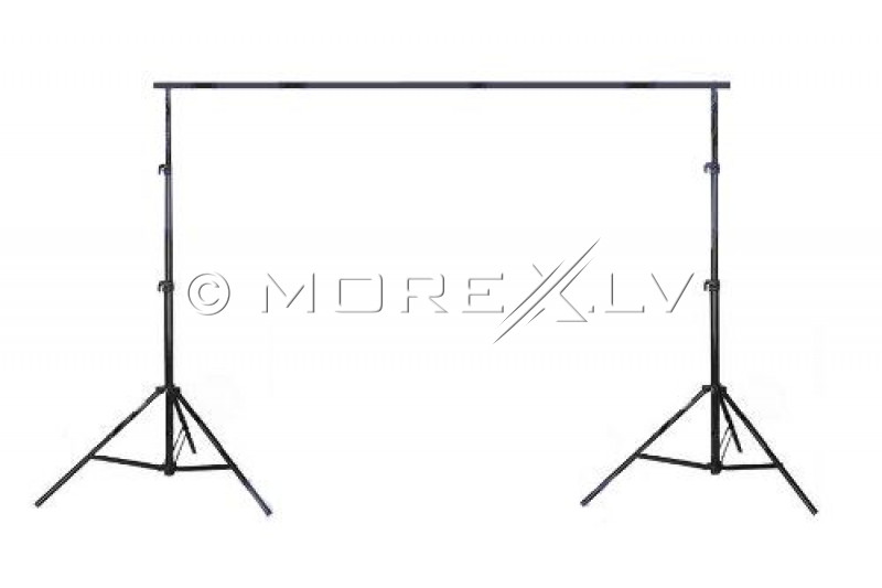 Background tripod system/ set, 265x300 cm, black (foto_04821)