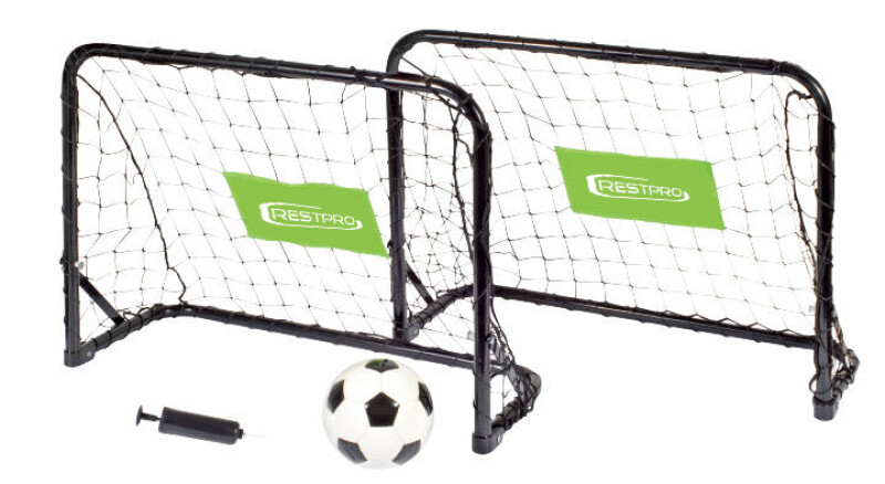 Two football goals set, 60x45x25cm