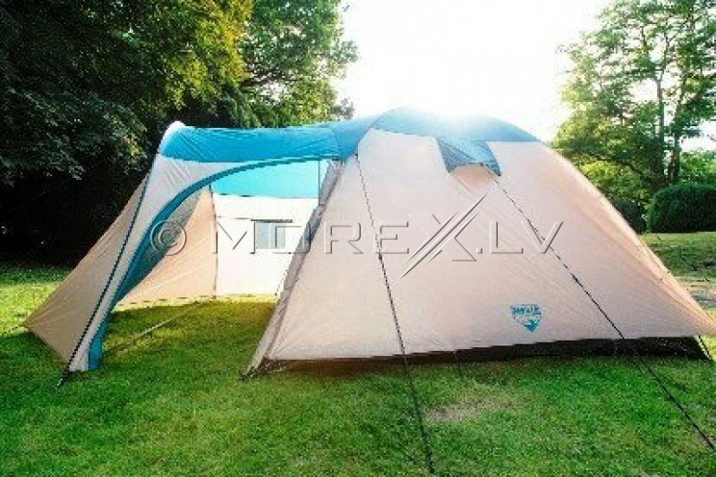 Tourist tent Bestway Hogan X5, (2.00+3.05)x3.05x2.00 m