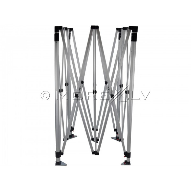 Pop up canopy - folding tent frame 3x3 m, X series (aluminium, 40x40x1.0 mm)