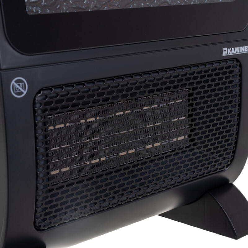 Floor electric heater with fireplace effect, 2000 W