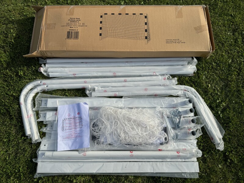 Futbola vārti, 180x120x60 cm