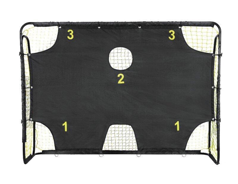 Football goals with the aim, 213x153x76 cm