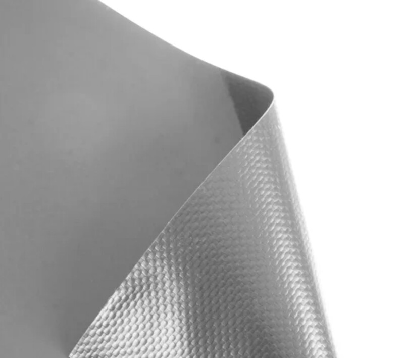 Fencing tape 0,19x35 m 630g/m2, gray