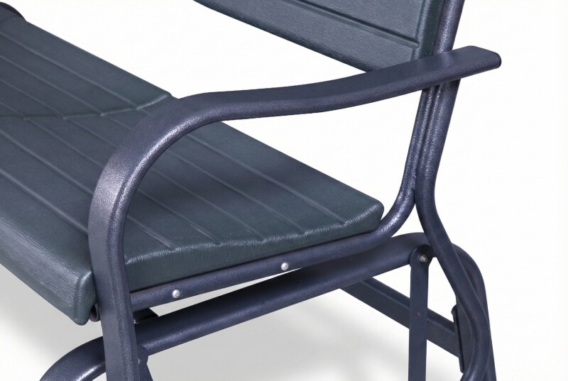 Trīsvietīgs dārza šūpuļsoliņš 170 cm, tumši zaļš