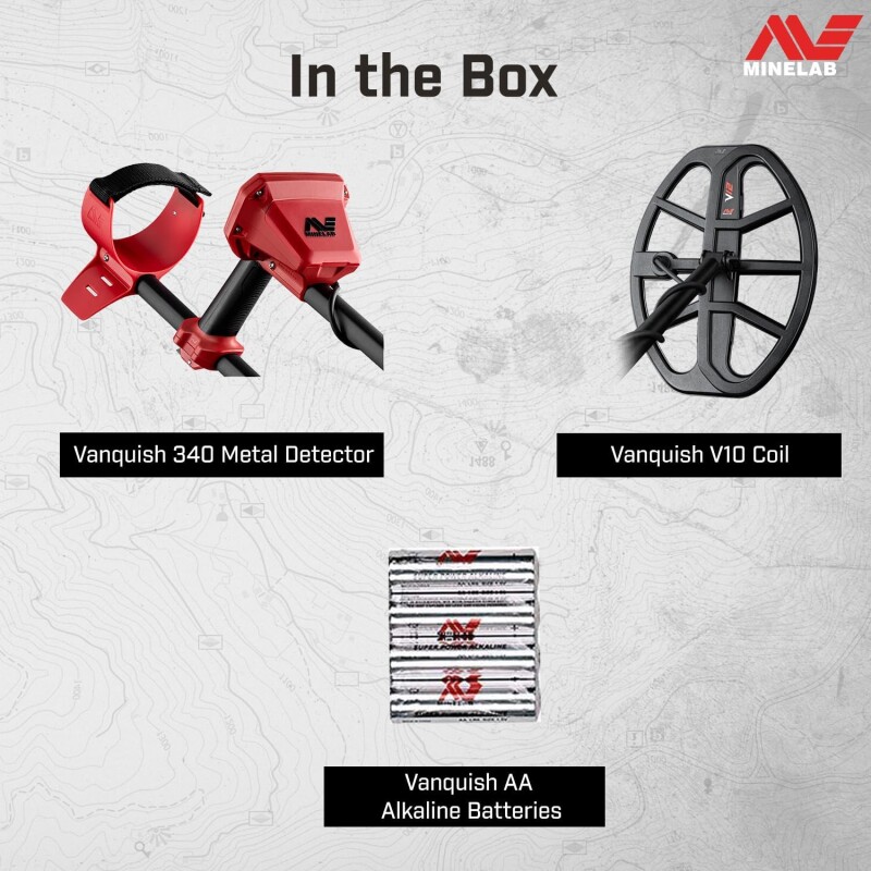Metāla detektors Minelab Vanquish 340