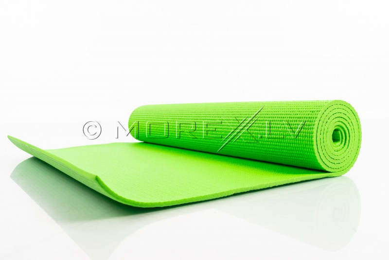 Yoga pilates exercise sport mat 173х61х0.5 сm green