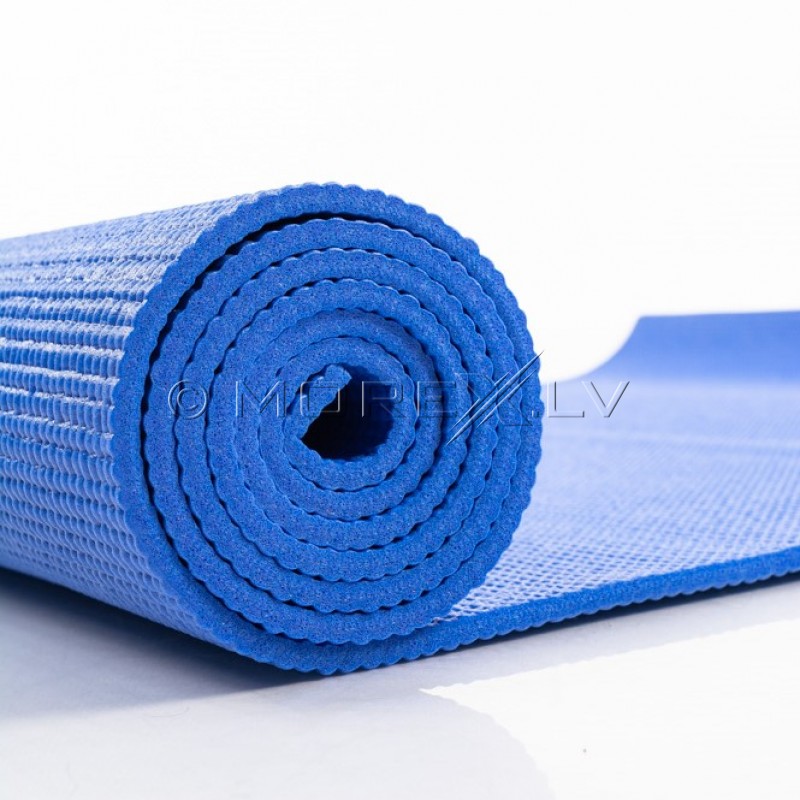 Gimnastikos yoga fitness pilates kilimėlis 173х61х0.5 сm mėlynas