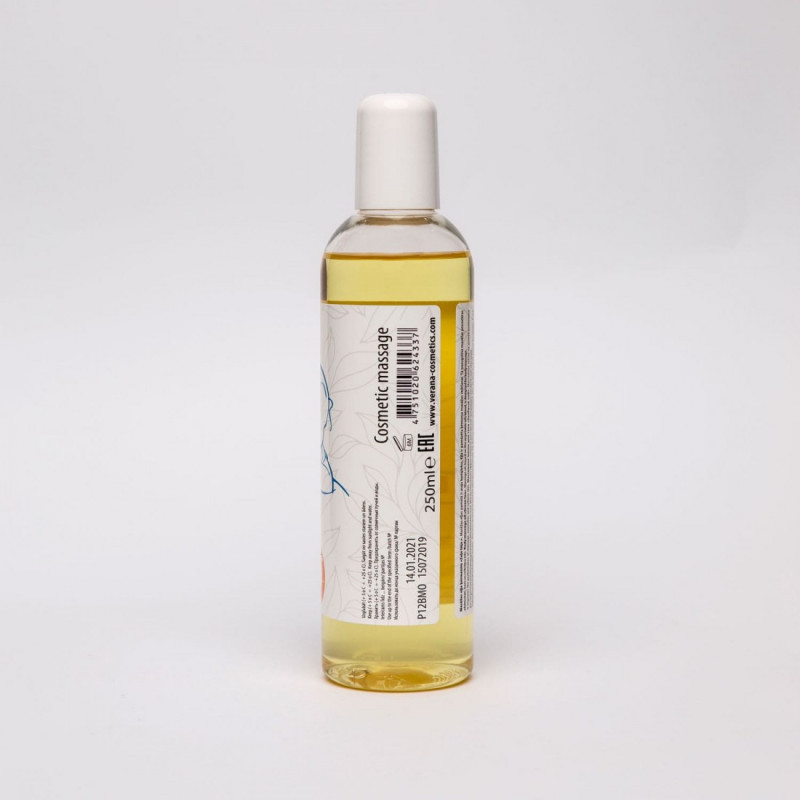 Body massage oil Verana Professional, Green tea 250ml