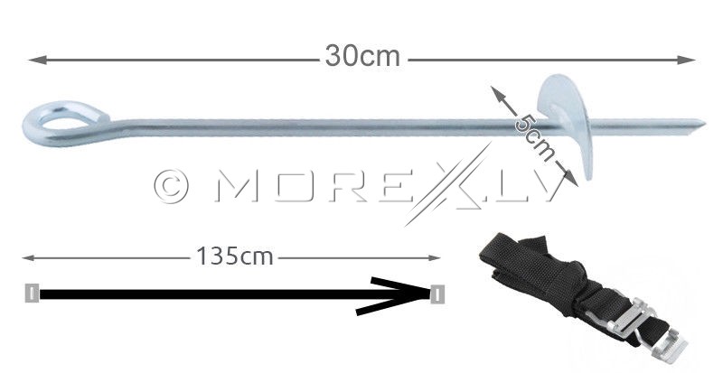 Trampoline Anchor Kit 4pcs (00002236)