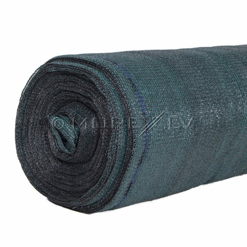 Shading net with plastic tie wraps, 140 g/m²