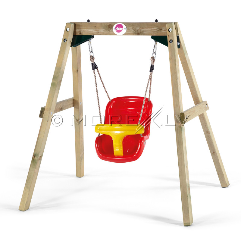 Swing Just Fun "For Babies", length 180 cm, red with yellow