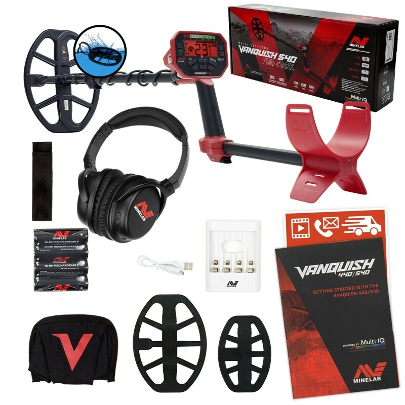 Metāla detektors Minelab Vanquish 540 Pro-Pack