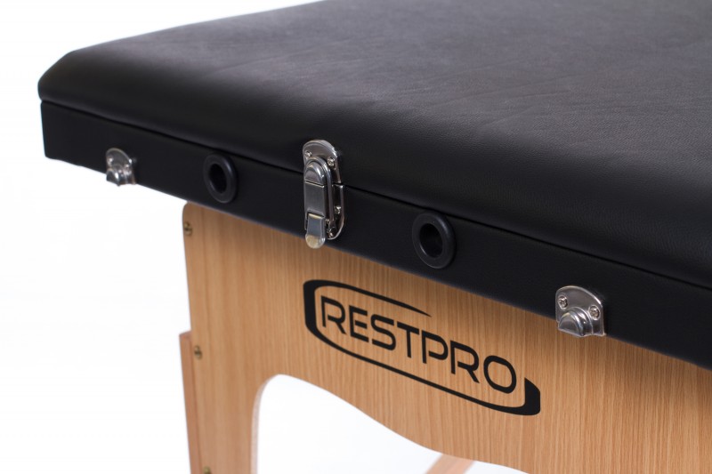 Saliekamais masāžas galds (kušete) RESTPRO® Classic-3 Black