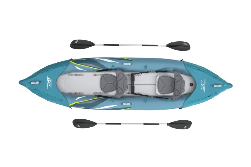 Two-seat inflatable kayak Bestway Waypoint Elite X2, 382x101x35cm, 65167