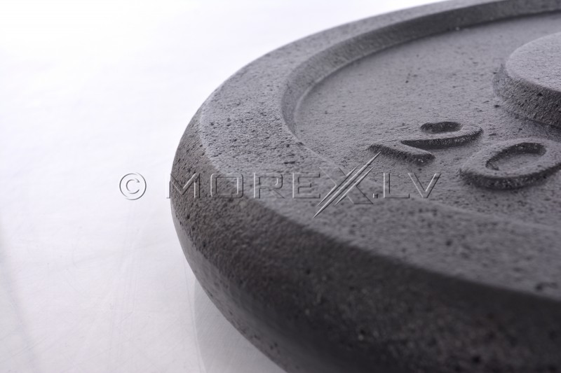 Steel weight disk for barbells and dumbbells (plate) 20kg (31,5mm)