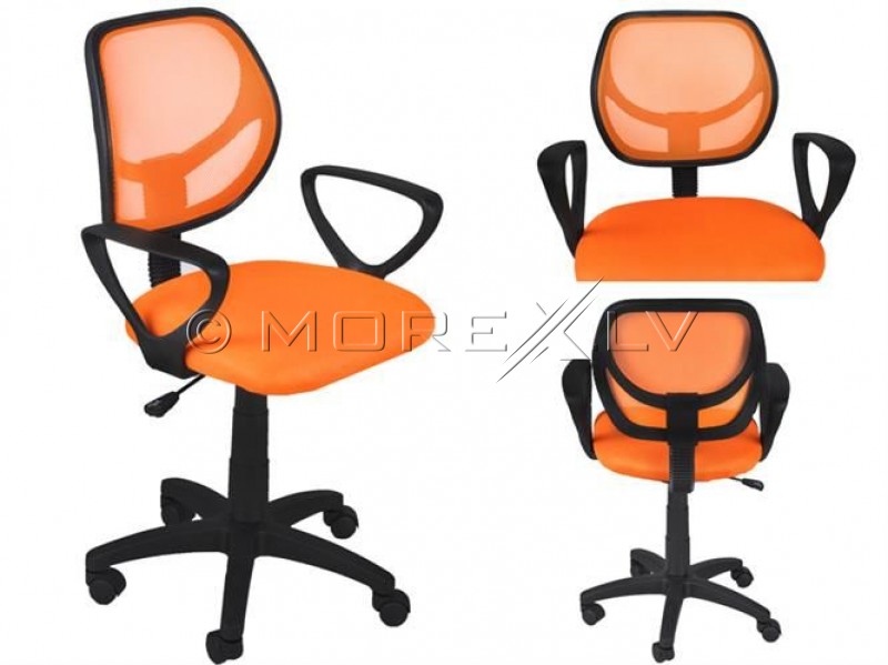 Biroja krēsls ar ventilāciju, Oranžs 2730