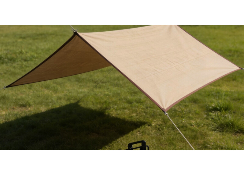Sun Shade sail 4x2 m rectangle, beige
