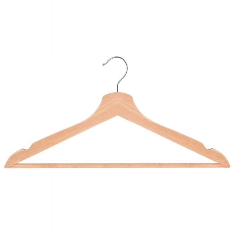 Wooden clothes hangers, 3 pcs.