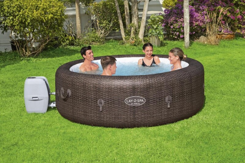 Bestway LAY-Z-SPA St.Moritz AirJet - jacuzzi whirlpool for 5-7 persons (60023)