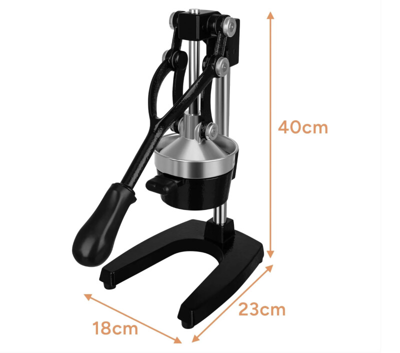 Manual citrus squeezer