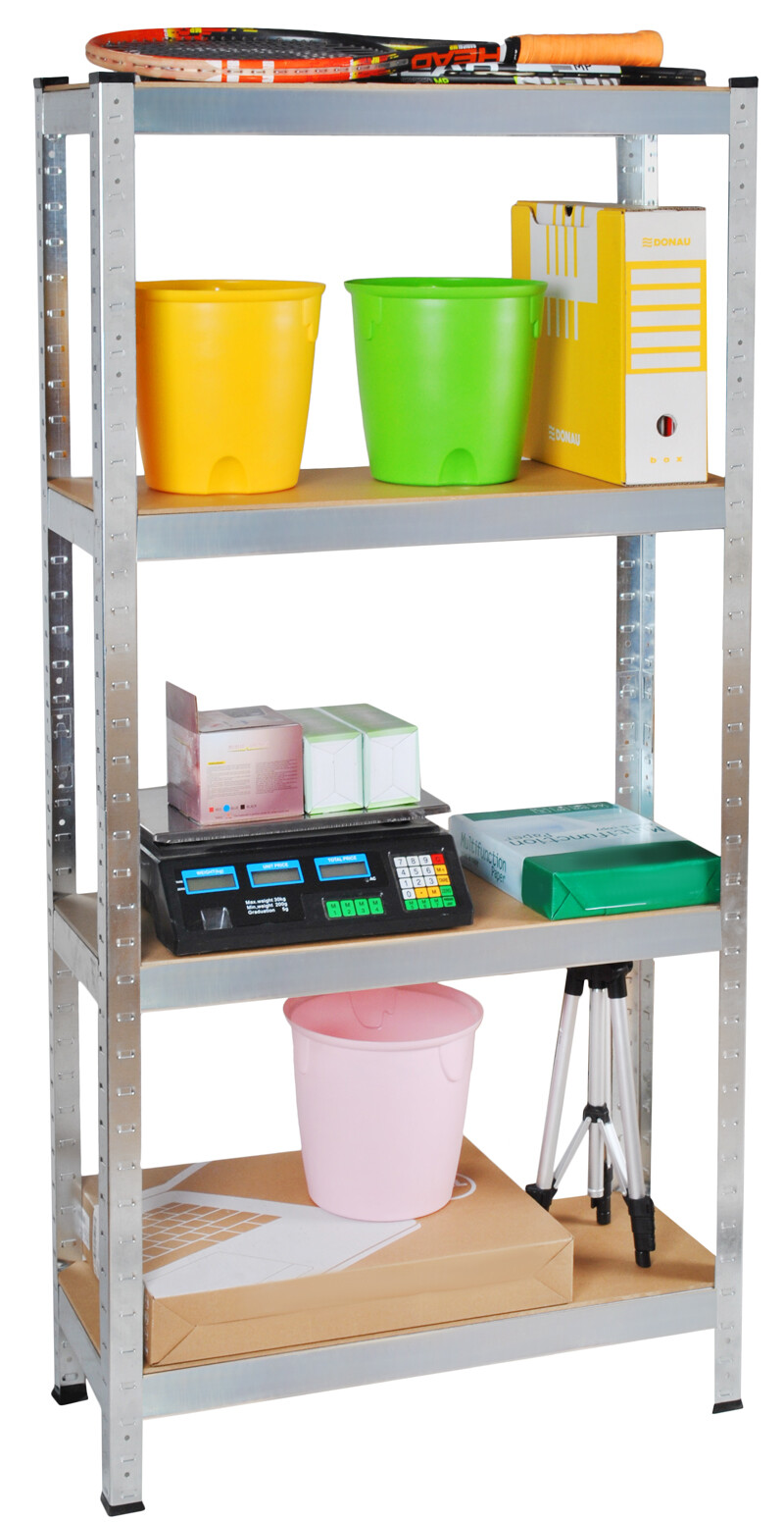 4-level storage rack 150x75x30 cm