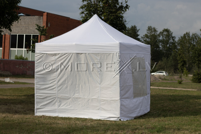Telts, nojumes noma 2.92x2.92m H sērija - tērauda rāmis 30x30x0.6 mm
