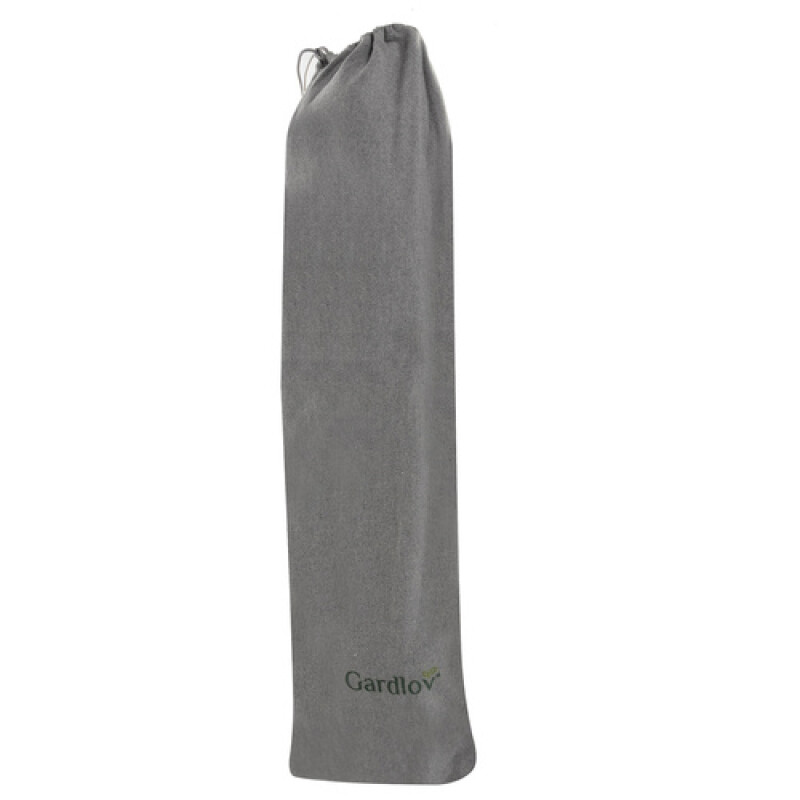 Hammock-garden swing 200x150 cm, grey