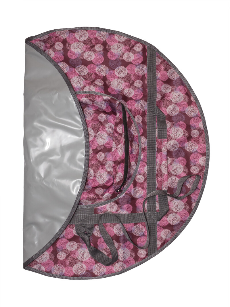 Inflatable Sled “Bubbles" 95 cm, pink