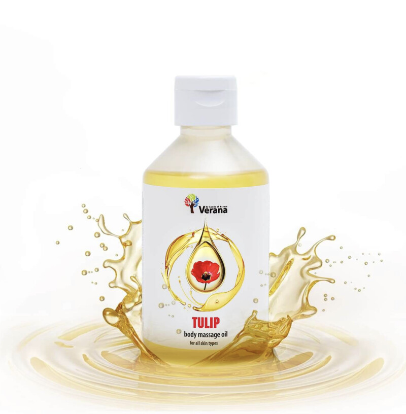 Массажное масло для тела Verana Professional,Тюльпан 250мл