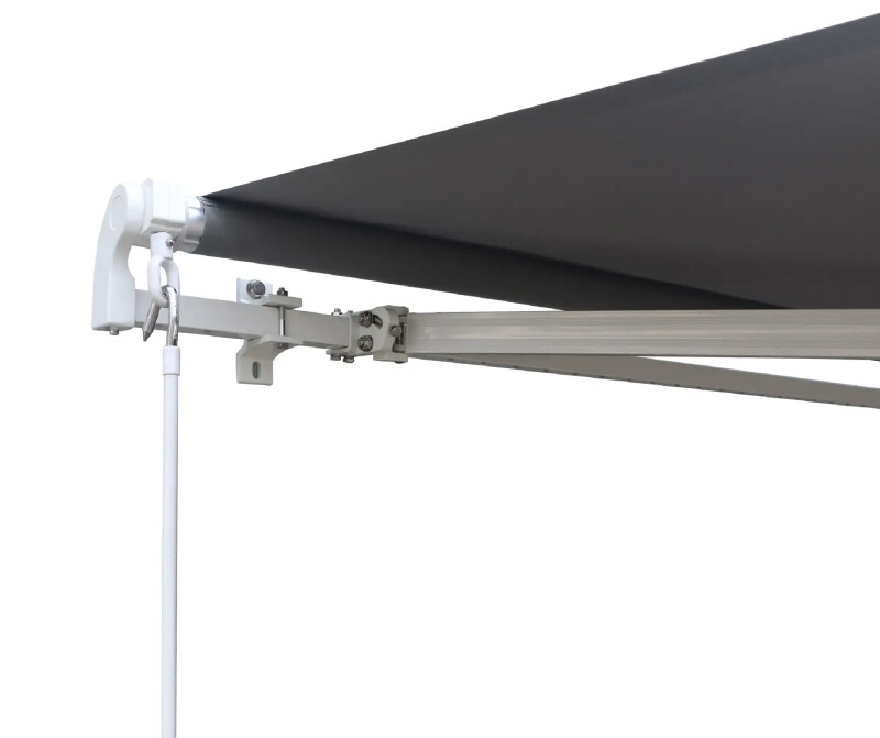 Retractable Patio Awning / Sun Shade 3x2 m, grey