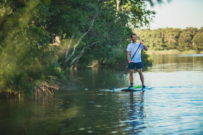 Solid SUP board Jobe Bamboo Ventura 320x81x13 cm