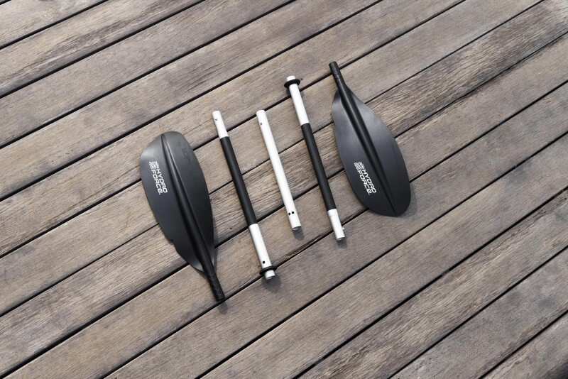 Одноместный рыболовный надувной каяк Bestway Angler Elite X1 380x99x37 cm, 65197