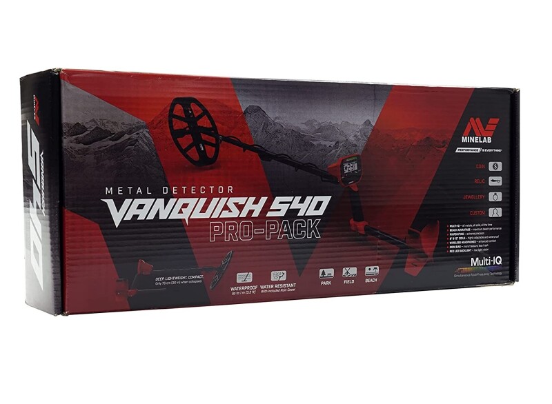 Metāla detektors Minelab Vanquish 540 Pro-Pack