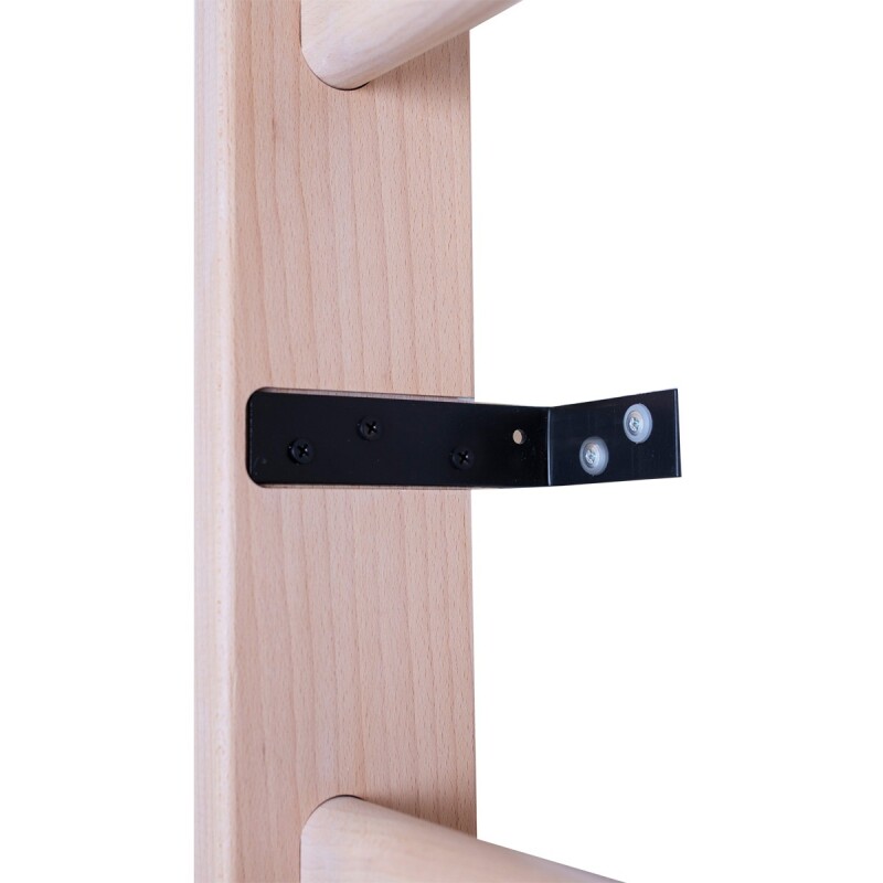 Wooden Swedish ladder RESTPRO® WOOD 230x65 cm with pull-up bar