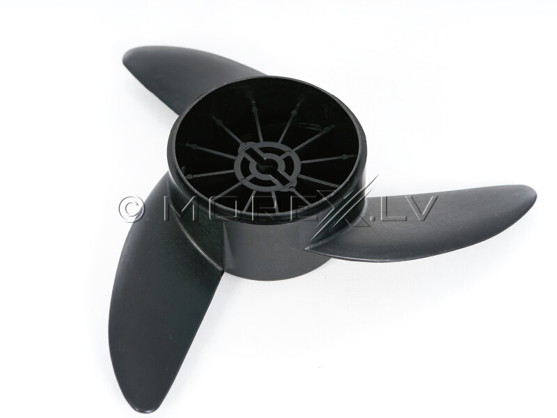 Three-bladed propeller from a boat electric motor NERAUS NRS x55-x62