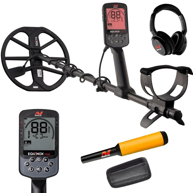 Minelab EQUINOX 700 металлодетектор + ПОДАРОК: PRO-FIND 15