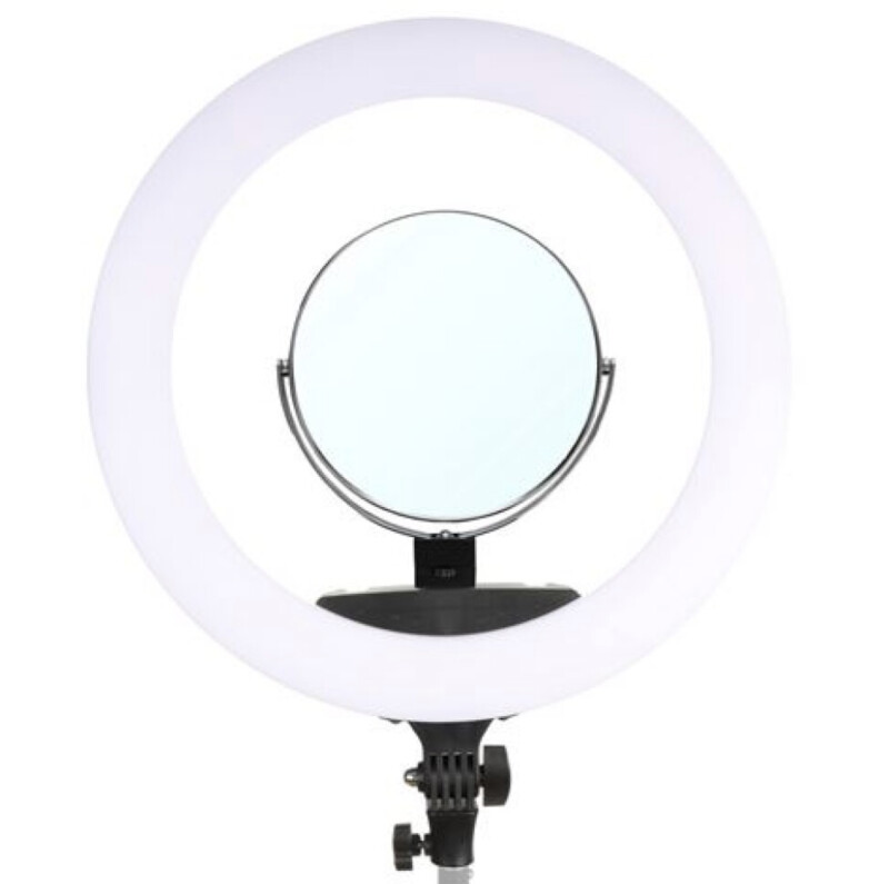 Gredzenveida LED lampa + statīvs