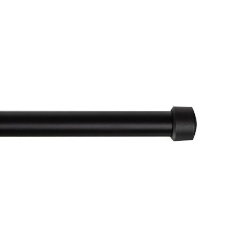Bathroom towel rack, black