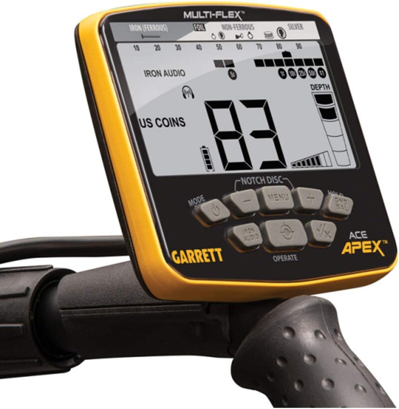 Metāla detektors Garrett ACE APEX + DĀVANA: Pro-Pointer AT Z-LYNK