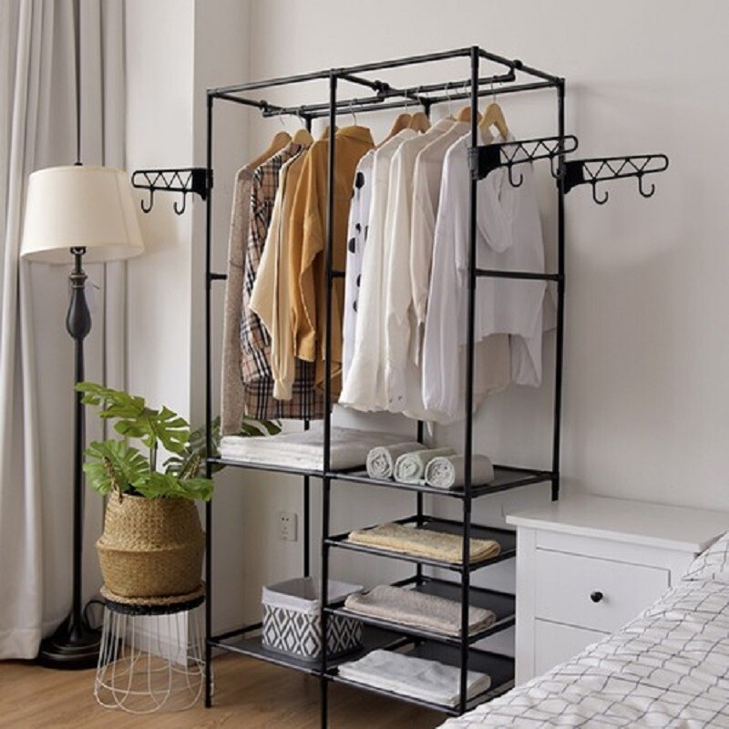 Clothes Hanger with rack, 173x36x108cm