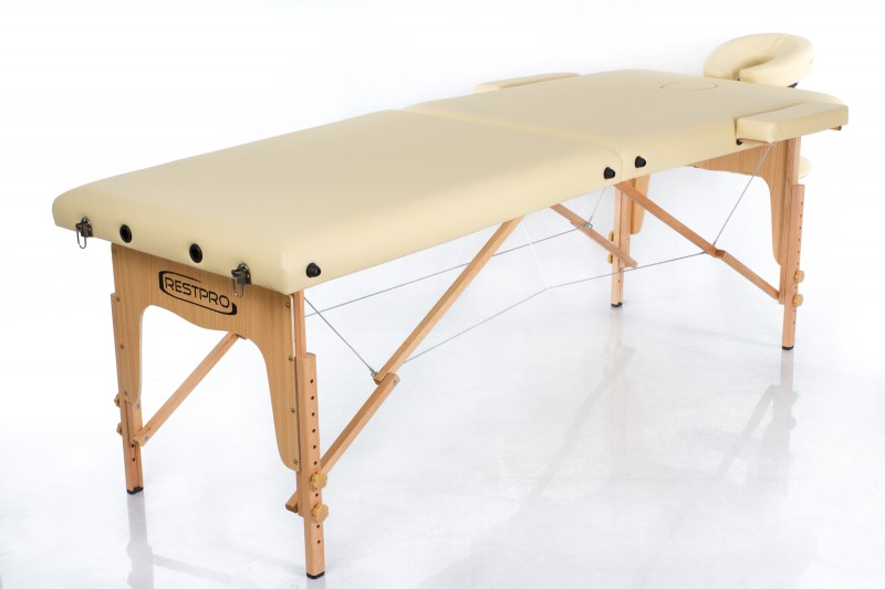 Masāžas galds + masāžas ruļļi RESTPRO® Classic-2 Beige