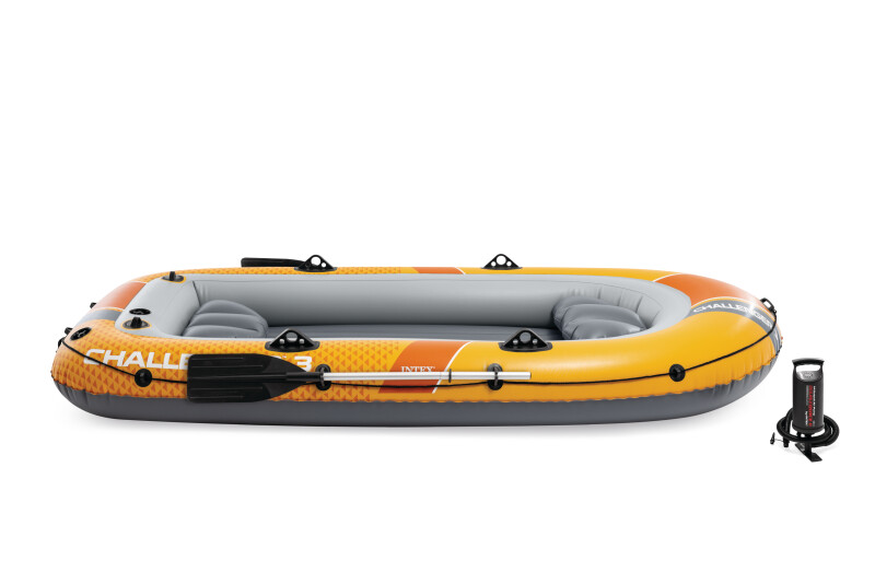 Piepūšamā laiva Intex Challenger 3 set (295 x 137 x 43 cm)