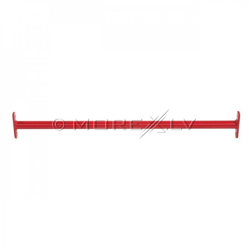Metal pull up bar КВТ 125 cm, red