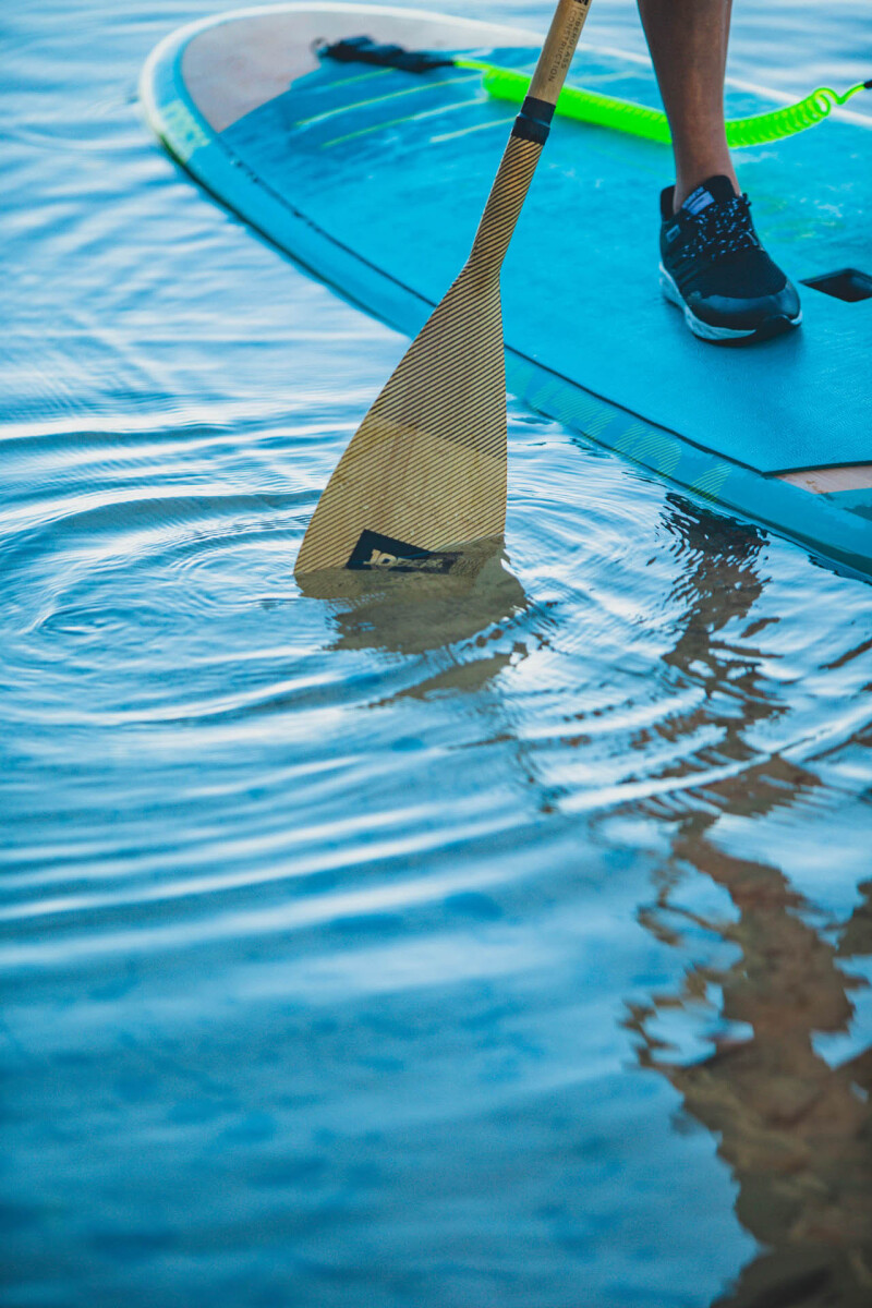 SUP oar Jobe Bamboo Classic, 180-220 cm, bamboo