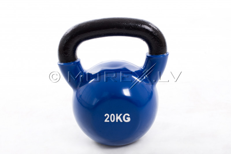 Metal Kettlebell With Vinyl Coating 20 kg