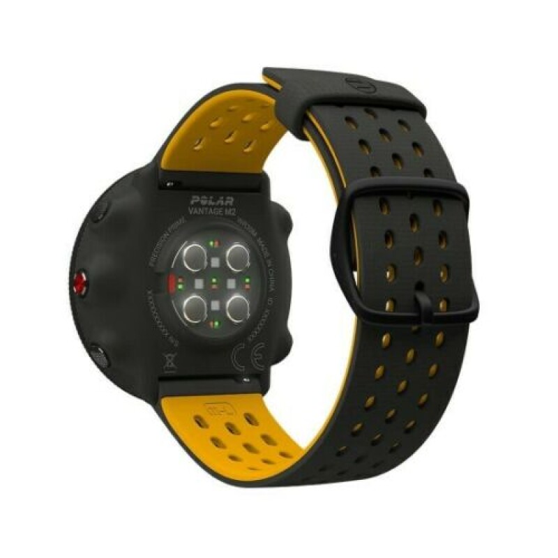 Sporta pulkstenis POLAR VANTAGE M2 BLACK & YELLOW, M/L