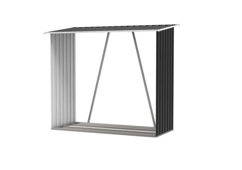 Firewood Storage Shed, 163x83x154 cm